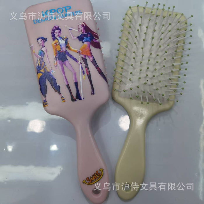 Wholesale Creative K-pop cartoon character air cushion comb
