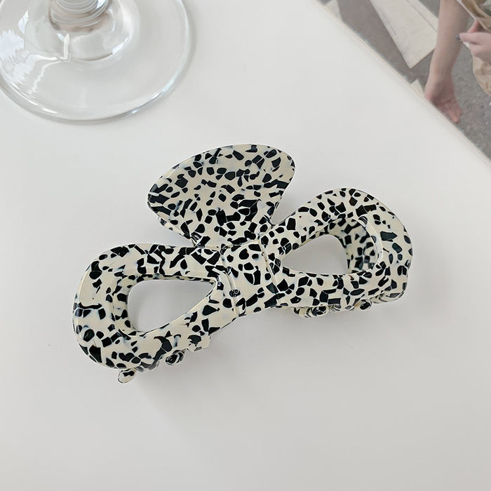 Wholesale Hollow Bow Hair Accessories Acetic Acid Hairpin Medium Back Head