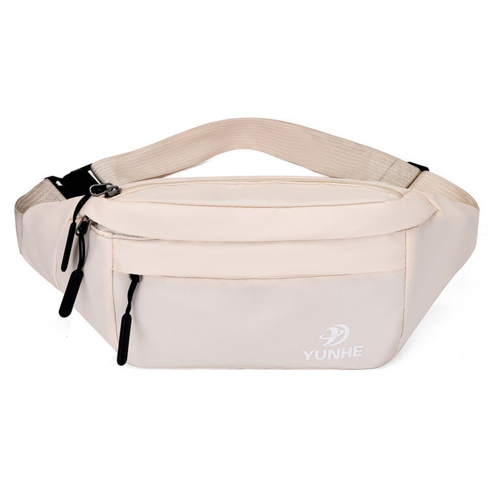 Wholesale Sports Waist Bag Casual Canvas Shoulder Crossbody Bag Outdoor Waterproof Chest Bag