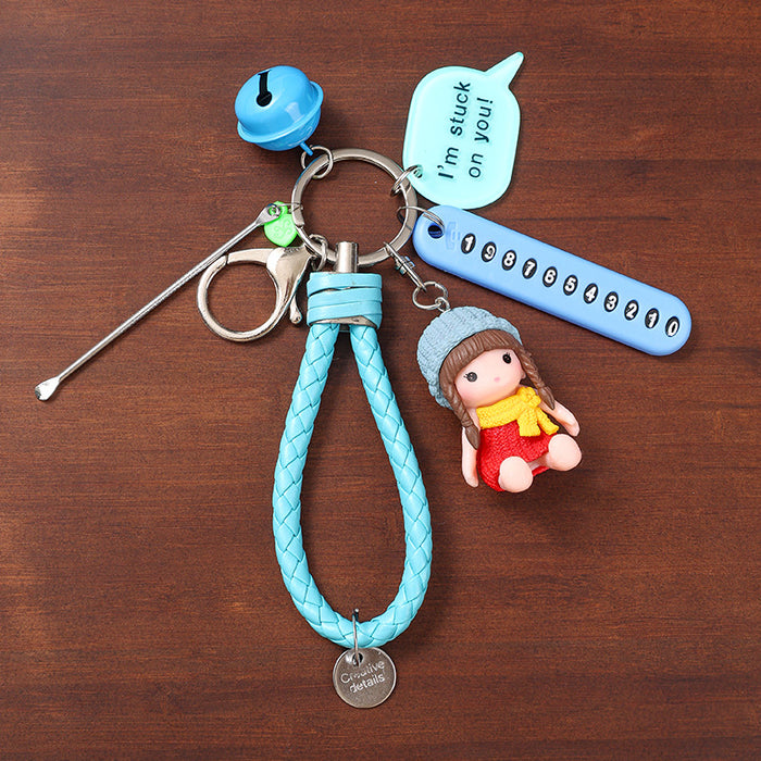 Wholesale Cartoon Cute Keychain  Pendant  Hanging Bag  Key Chain