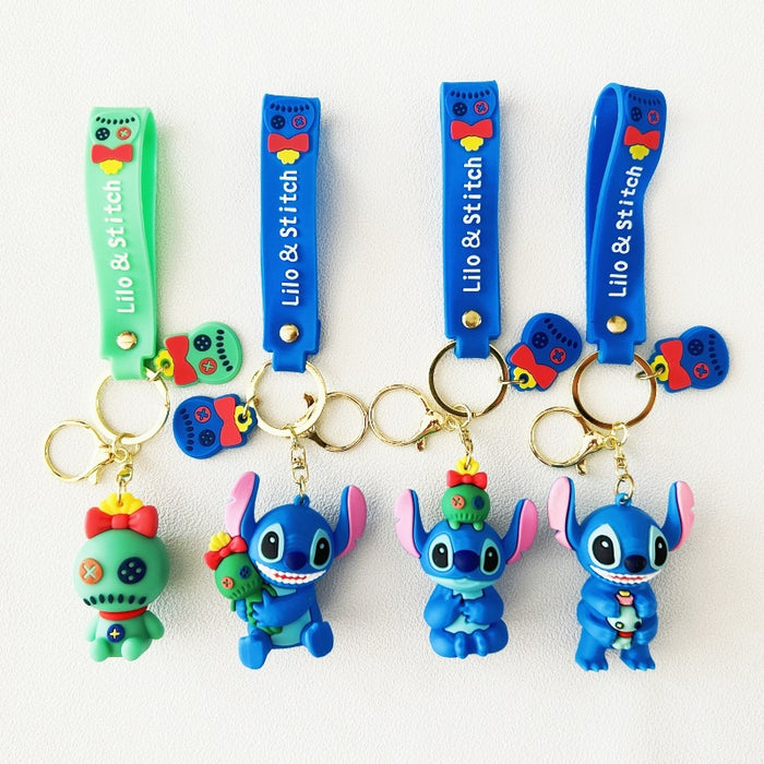 Wholesale PVC Cartoon Doll Keychain JDC-KC-WuYi082