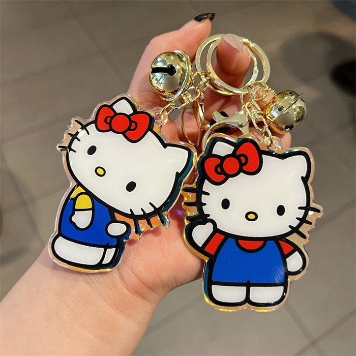 Wholesale 5 PCS Creative Cartoon Acrylic Cute Keychains