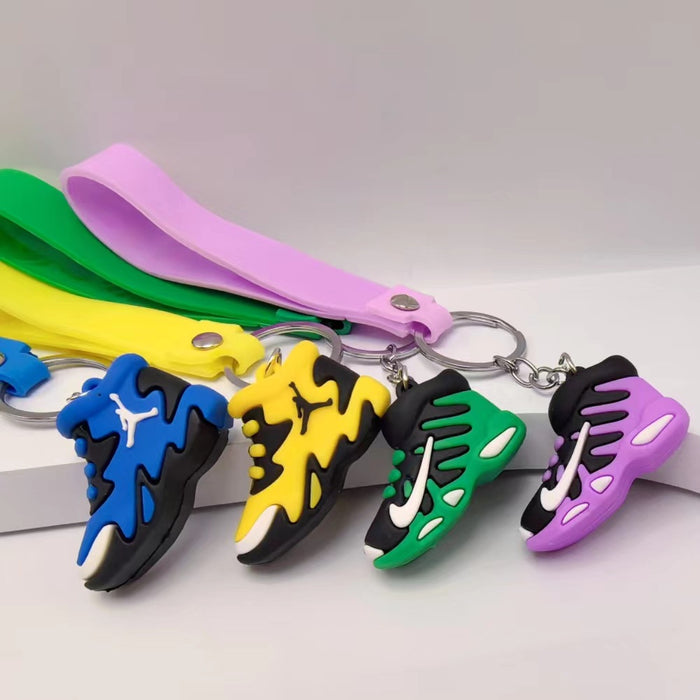 Wholesale PVC Sneaker Model Keychain JDC-KC-HanR005