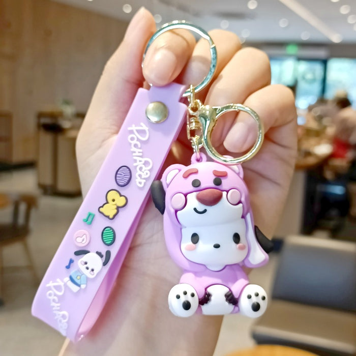 Wholesale Cartoon Doll PVC Keychain JDC-KC-MingT021