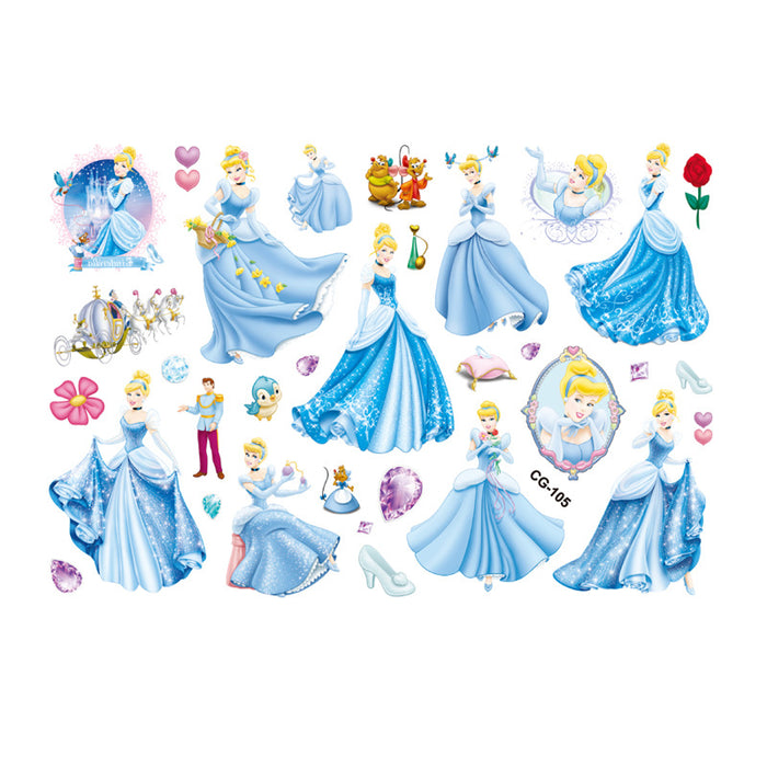 Wholesale Children' s Birthday Tattoo Decorative  Stickers