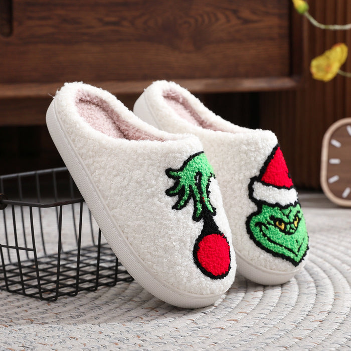 Wholesale Christmas Cotton Slippers (F) JDC-SP-XiLing003