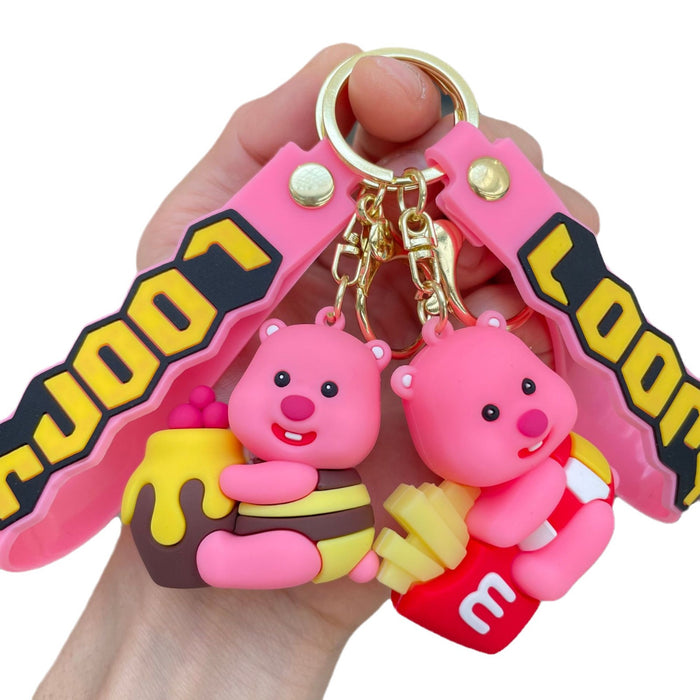 Wholesale Keychain Doll Keychain Bag Pendant Doll Grabbing Machine Small Gift