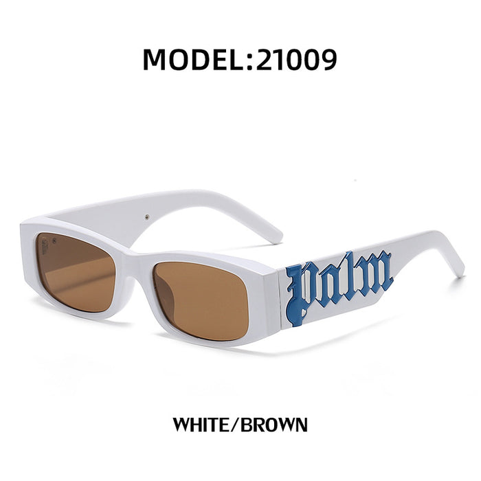 Wholesale PC Small Frame Wide Temple Men's Anti-ultraviolet Sunglasses JDC-SG-LanMou003