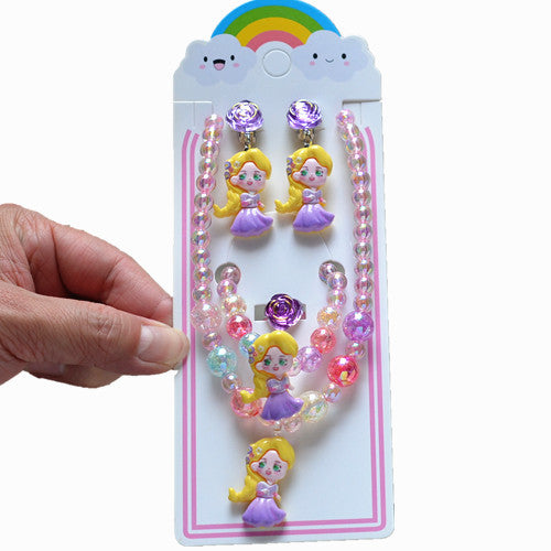 Wholesale Cartoon Princess Necklace