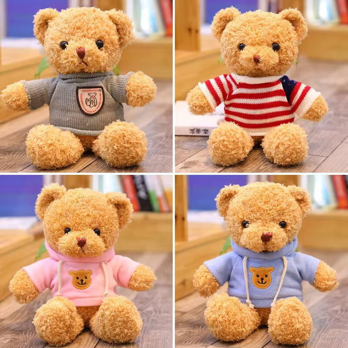 Wholesale Teddy Bear Claw Machine Doll Hug Bear Doll Plush Toy Street Stall Girl Birthday Gift Printed Logo JDC-DO-MW005