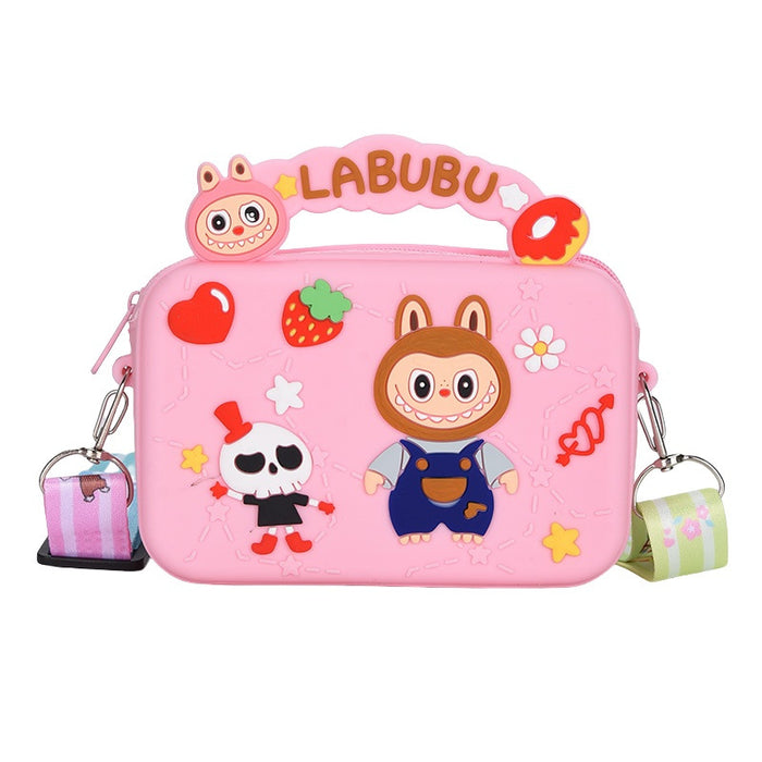 Wholesale Coin Bag Mini Crossbody Bag Children's Bag FemaleCartoon Silicone Crossbody Bag