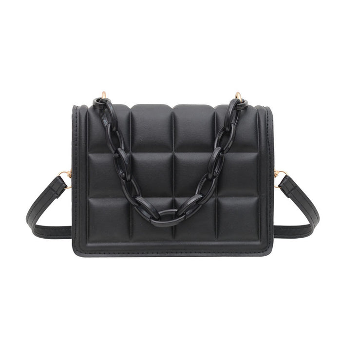 Wholesale PU Chain Rhombus Shoulder Messenger Bag JDC-SD-MingShuo016