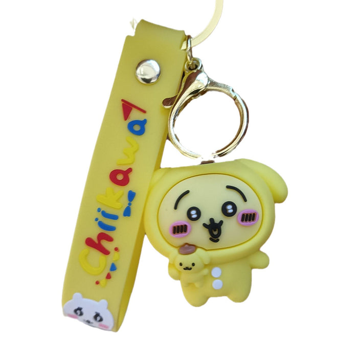 Wholesale PVC Cartoon Doll Keychain JDC-KC-KuangK017