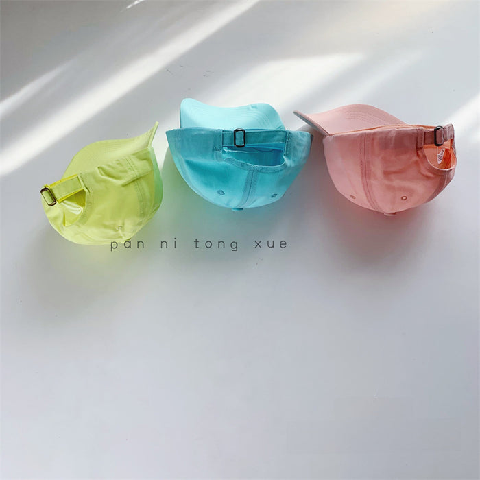 Wholesale Smiling Children's Baseball Hat Outdoor Leisure Versatile Sunscreen Hat Sunshade Hat