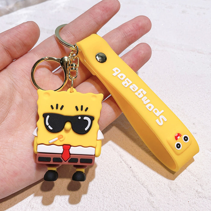 Wholesale Halloween Cartoon Silicone Doll Keychain JDC-KC-QiChao054