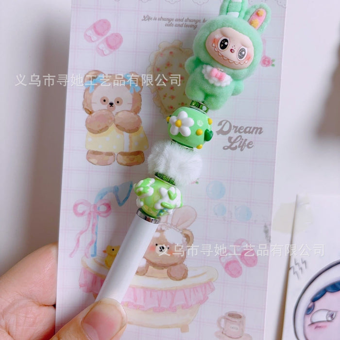 Wholesale DIY Cute Beaded Pen for Mobile Phones and Tablets Touch Screen Gel Ballpoint Pen