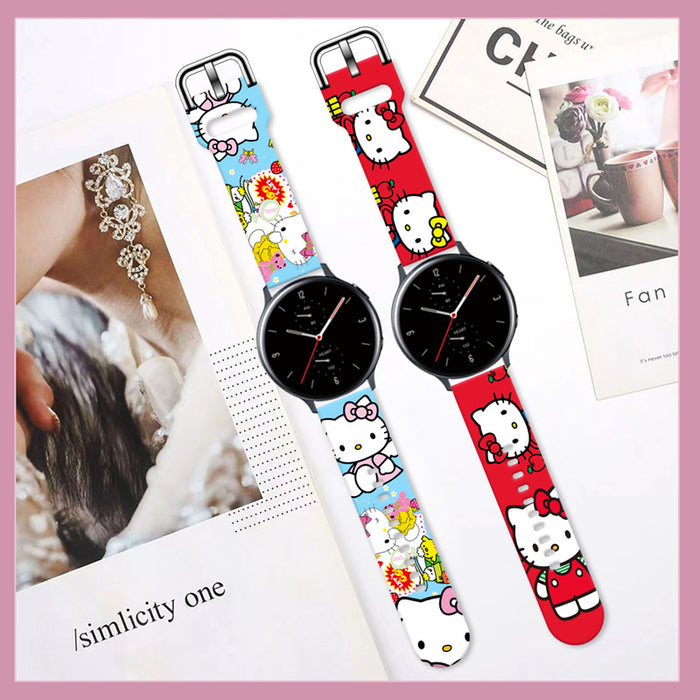 Wholesale Printed TPU Watch Strap Wrist Strap JDC-WD-NuoQi088