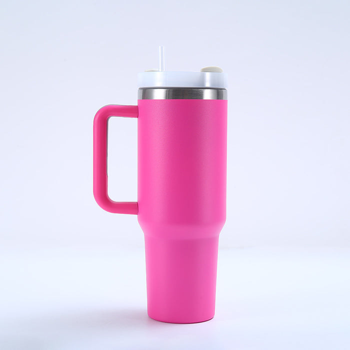 Wholesale 40oz handle car cup double-layer stainless steel ice bullies cup large-capacity thermos cup