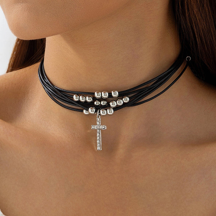 Wholesale Gothic Punk Velvet Choker Collar Necklace  Gift Fashion Jewelry Accessory MOQ≥2