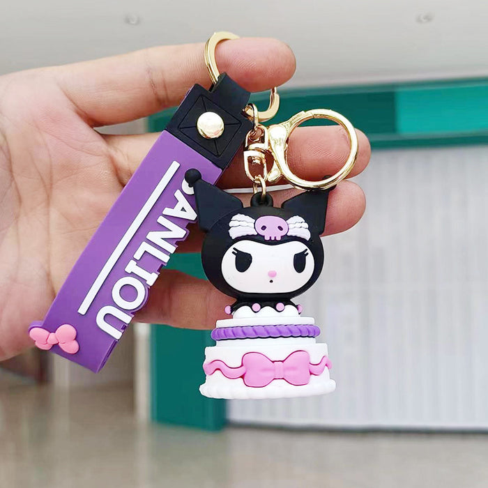 Wholesale Silicone Cartoon Doll Keychain JDC-KC-YChang001