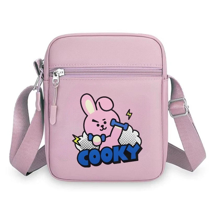 Wholesale Trendy Cartoon Print PVC Small Shoulder Bag For Women Lightweight Casual Fashion Accessory
