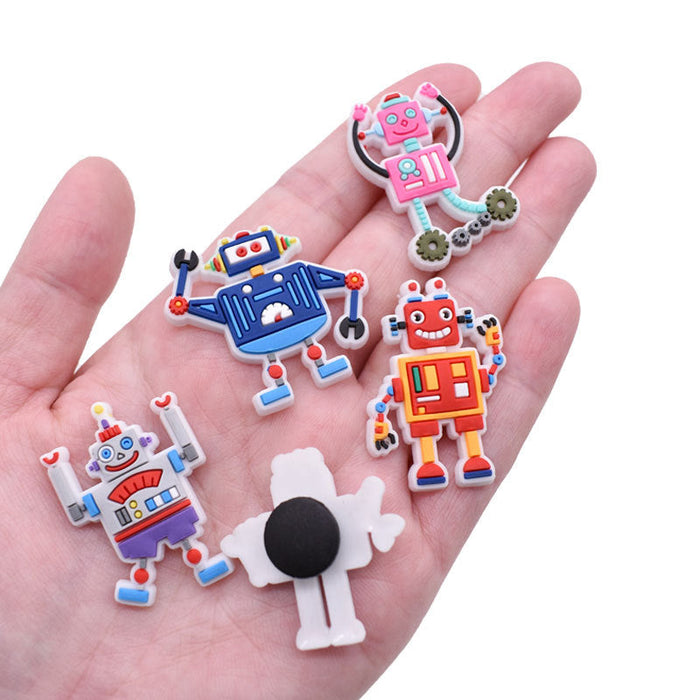 Wholesale 100PCS PVC Cartoon Baby DIY Shoe Buckles JDC-SC-RYY014