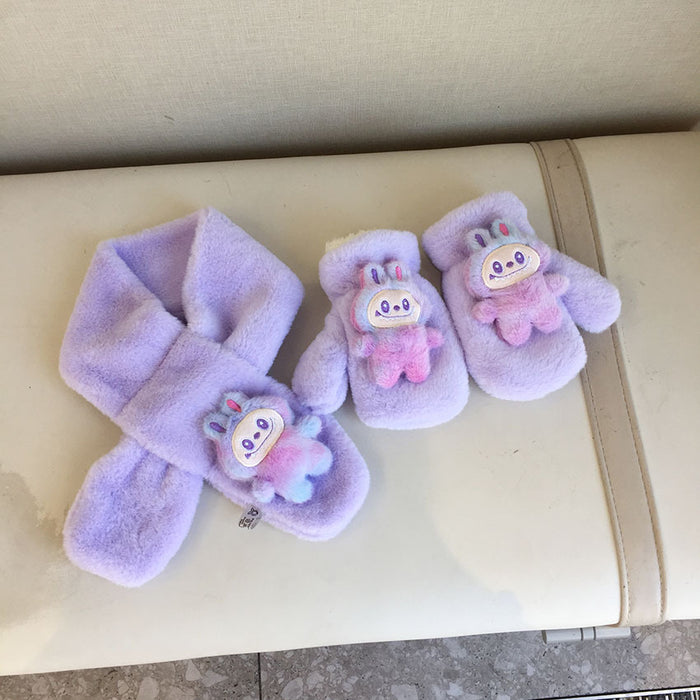 Wholesale Autumn and winter round neck plush Scarves