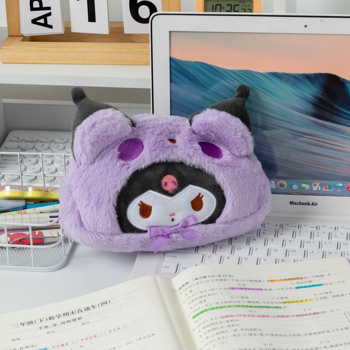Wholesale Plush cartoon pencil case