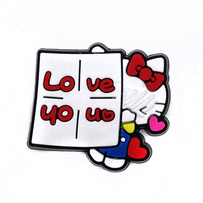 Wholesale 10PCS Cartoon PVC Hole Shoes Shoe Buckle JDC-SC-WanX010