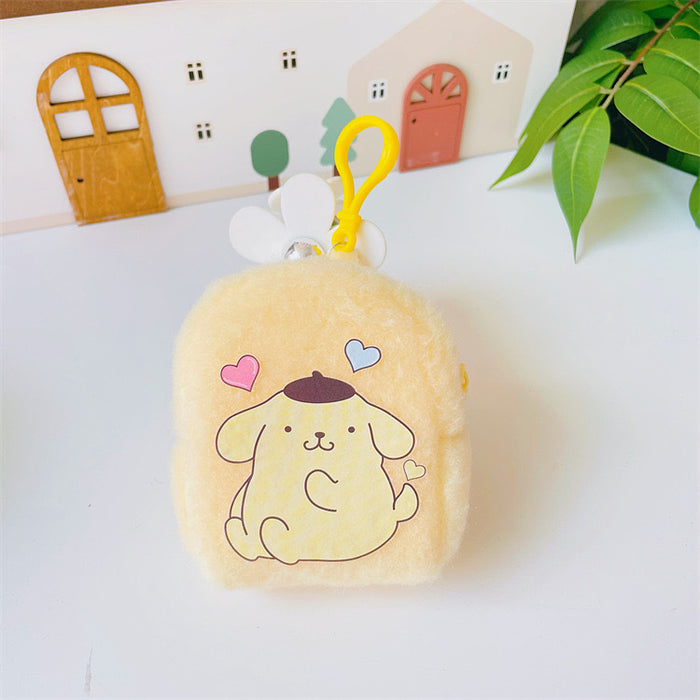 Wholesale Plush Coin Purse Keychain JDC-KC-CXR001