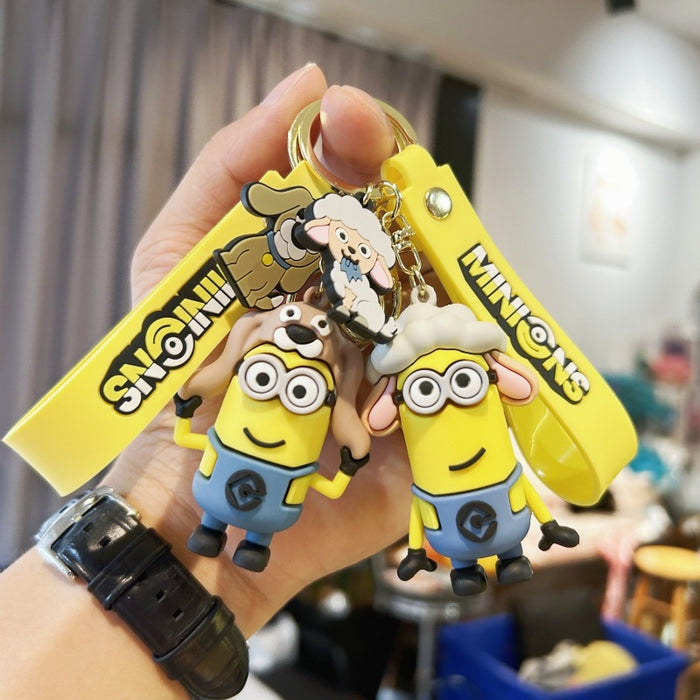 Wholesale PVC Cartoon Doll Keychain JDC-KC-WuYi273