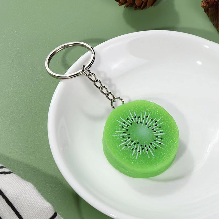 Wholesale Fruity PVC Keychain Chic Decorative Accessory for Bag Charm or Gift MOQ≥2