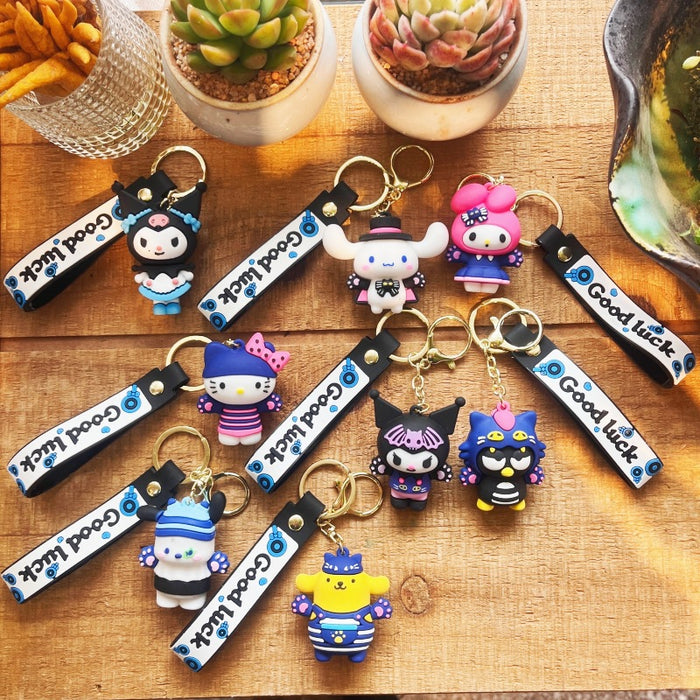 Wholesale PVC Cartoon Doll Keychain JDC-KC-ChuC050