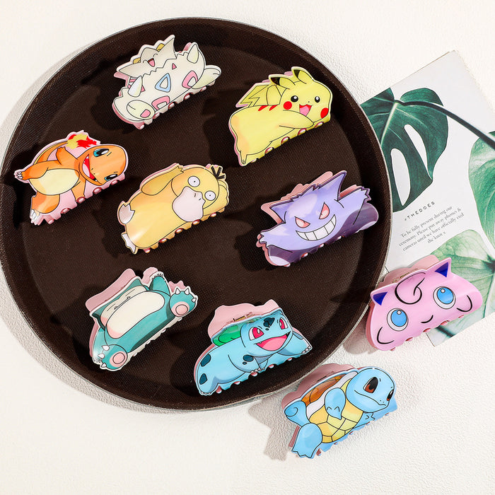 Wholesale Exquisite Cartoon  Acrylic Hair Gripper Hair Clips