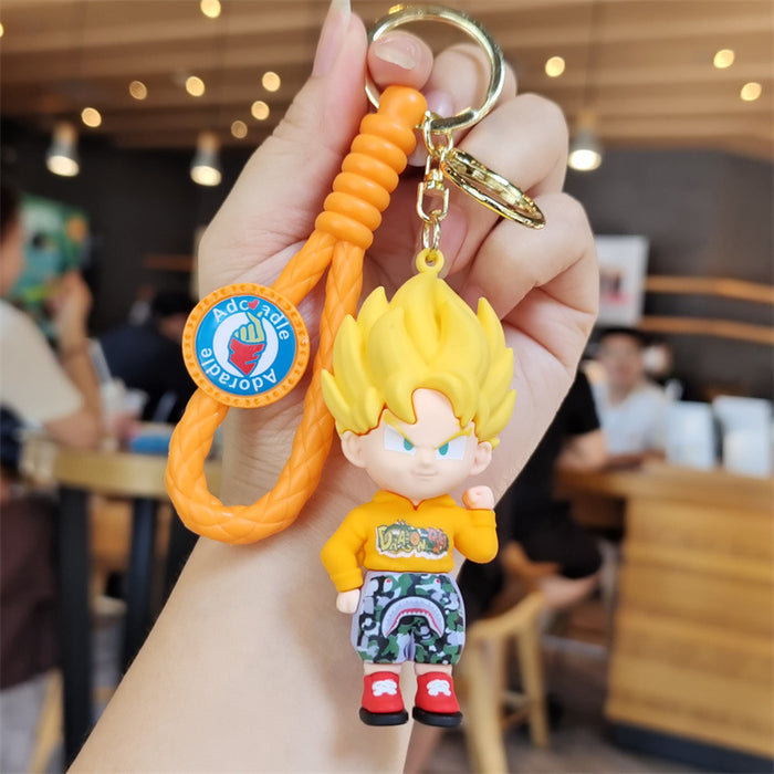 Wholesale Cartoon Silicone Keychains (F) JDC-KC-ZhuoRan002