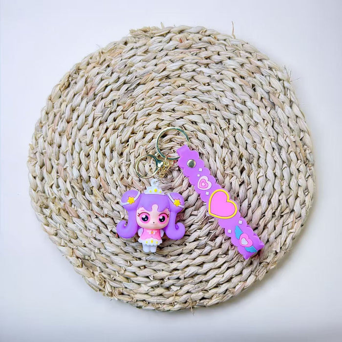 Wholesale Cute Cartoon 3D Keychain Pendant PVC Bag Charm Backpack Accessory Party Gift