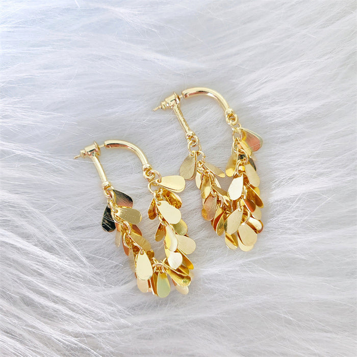 Wholesale Earrings with retro style tassel earrings