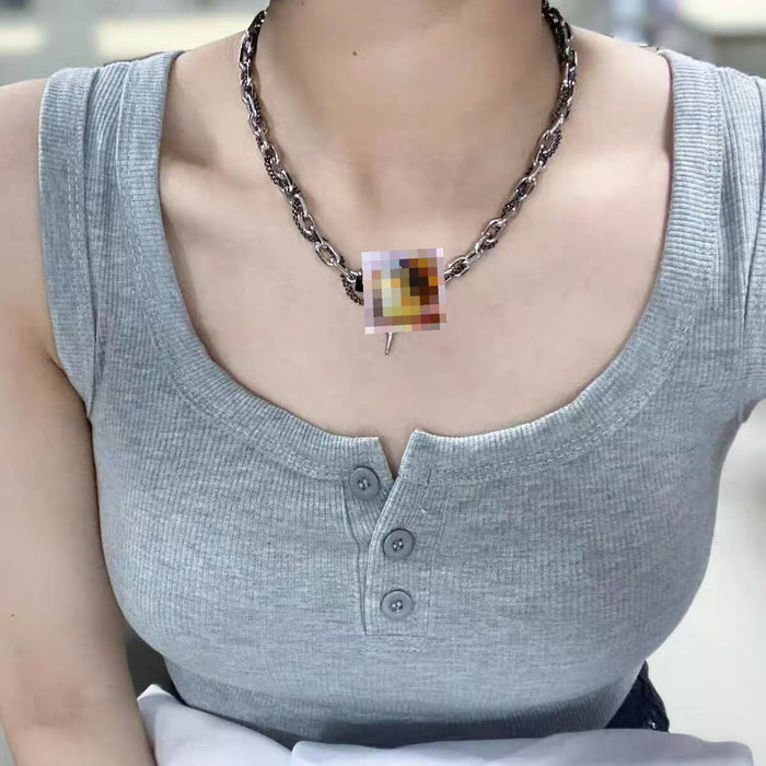 Wholesale Wrapped black diamond bracelet, titanium steel design, new versatile accessory, minimalist star bracelet