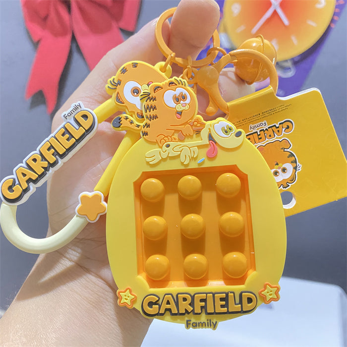 Wholesale PVC Cute Cartoon Squeeze Decompression Keychain JDC-KC-WuYi261