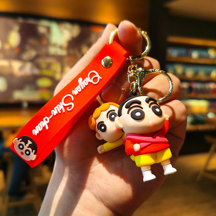 Wholesale Cute Cartoon Keychain Red Braided Style for Bag and Car Key Accessory Gift