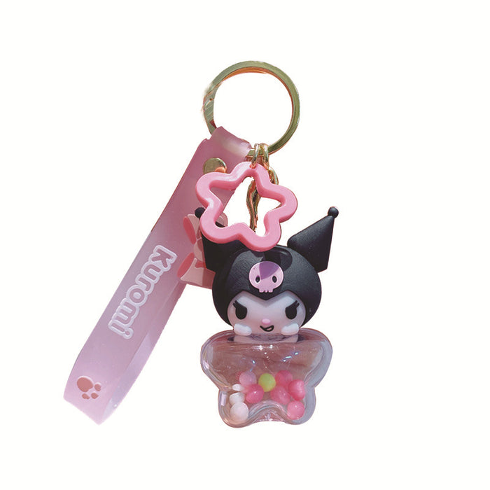 Wholesale Cartoon Doll PVC Keychain JDC-KC-LiuFan003