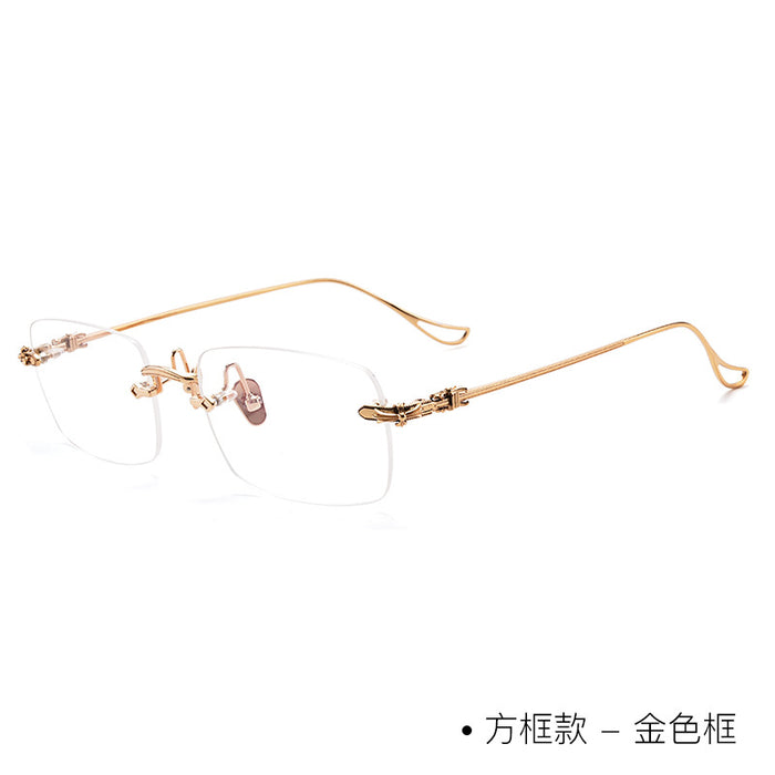 Wholesale Frameless glasses without borders can be paired with myopia