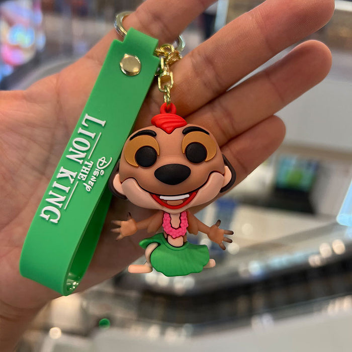 Wholesale Cute Lion King Cartoon PVC Keychains JDC-KC-MiaoY067