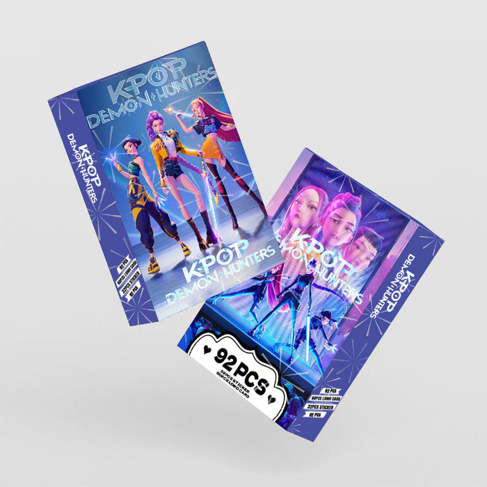 Wholesale 92pcs Kpop Double-sided Color Printed Photo Cards Anime Peripheral Collectible Cards Stickers Greeting Cards