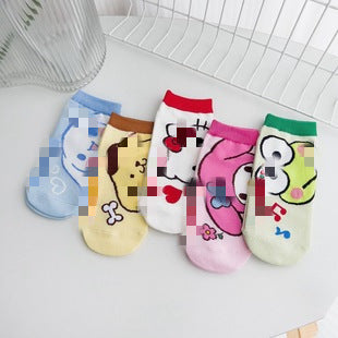 Wholesale Cartoon Cotton Socks JDC-SK-Lanh010