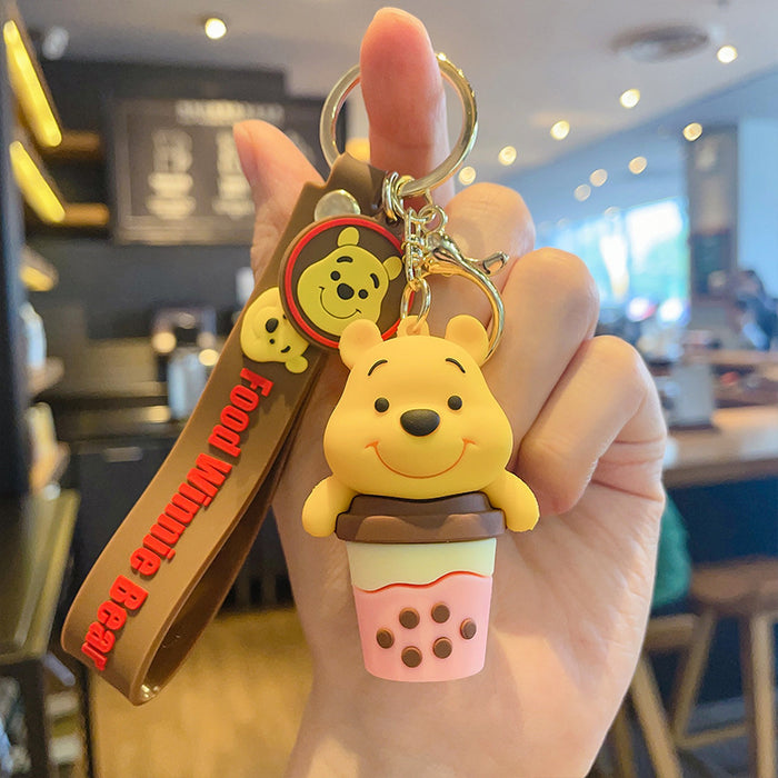 Wholesale Cute Bear PVC Keychains