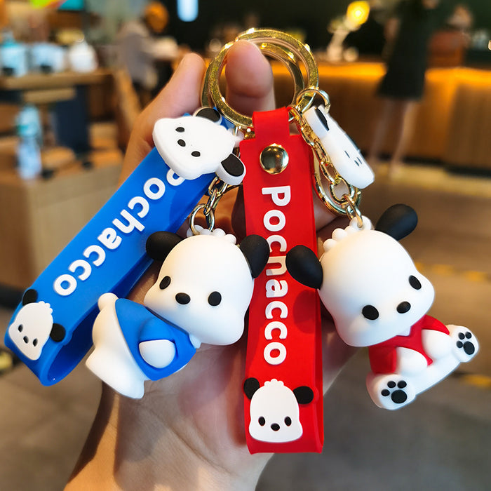 Wholesale Cartoon Doll 3D Rubber Keychain JDC-KC-Tingm083