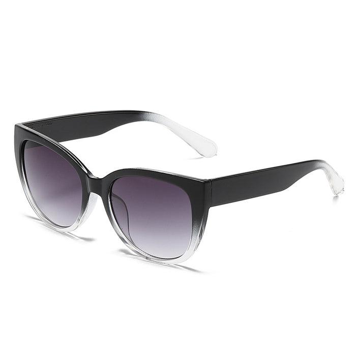 Wholesale Cat's Eye Large Frame Gradient Sunglasses Men's and Women's