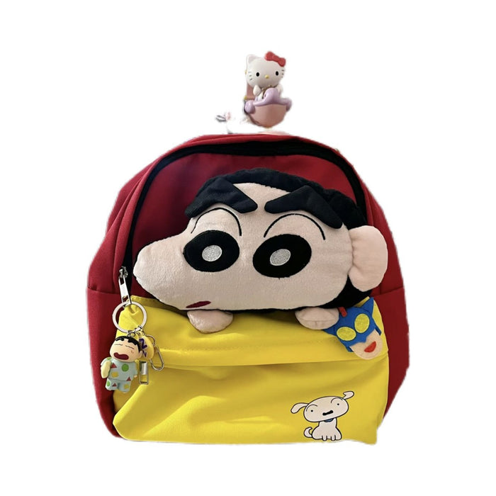 Wholesale Backpack Summer Cartoon Cute Fashion Canvas Casual Backpack Student Schoolbag