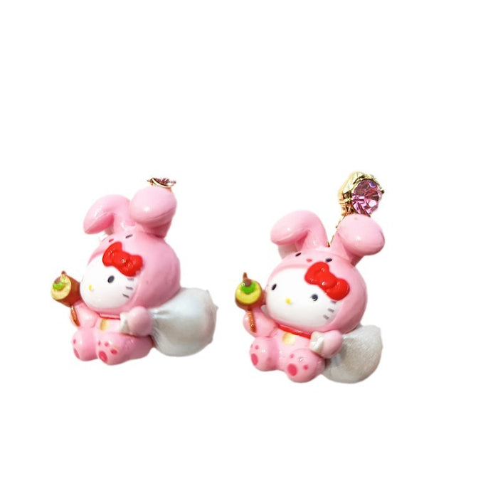 Wholesale Cute Resin Cartoon Earrings JDC-ES-Xiaox018